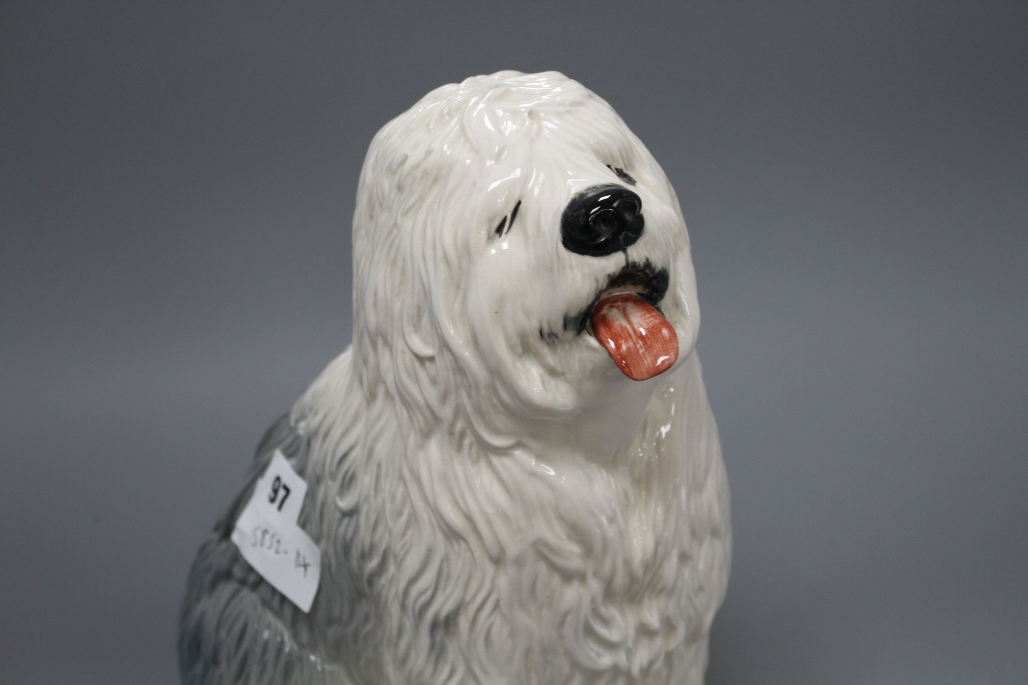 A Beswick model 'Dulux' Old English sheepdog, no.2232, height 29cm Condition: Very good condition. - Image 4 of 5