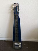 A Jagard Lap steel guitar Condition: Electrics are working, pots are very crackled though, rust