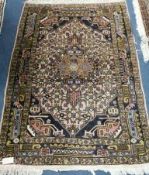 A North West Persian geometric rug, 150 x 105cm Condition: Unfaded 10cm piece missing from edge of 1