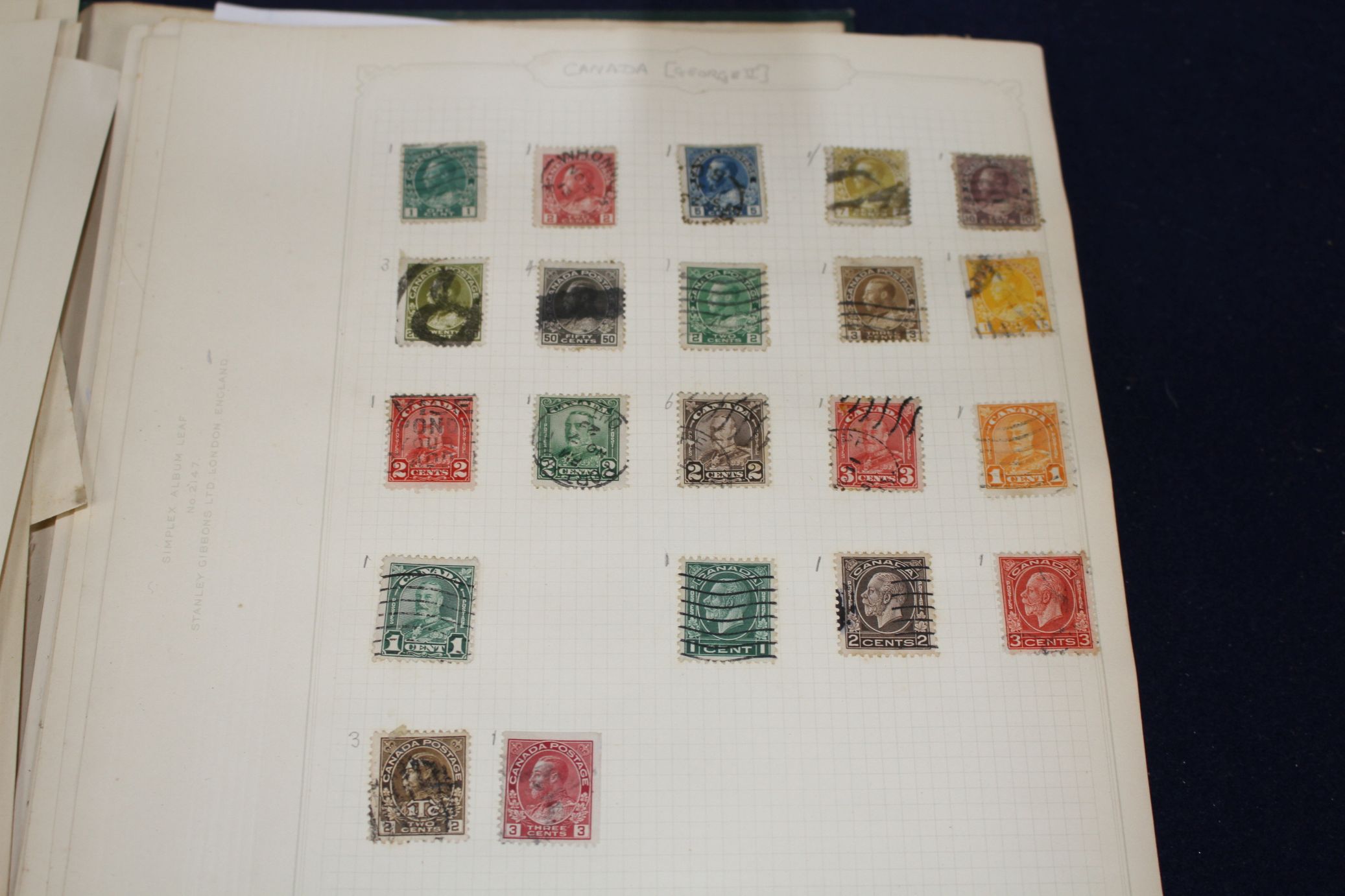A World Stamp album, Victoria 1840 onwards including Penny reds - Image 17 of 22