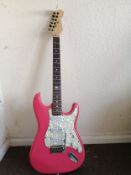 A Marlin electric guitar Condition: Electrics all working, some crackle to selector switch and pots,