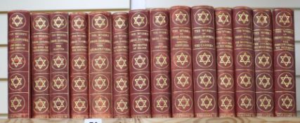 Zangwill, Israel - The Works, edition deluxe, no.34 of 1000, half morocco, 14vols Condition: Some