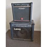 A Peavey Rage 158, Transtube Series guitar amp and a Laney GC30 guitar amp Condition: Electrics
