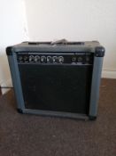 A Rocket 2013 bass guitar amp Condition: Electrics are working, pots are crackly, nicotine stains