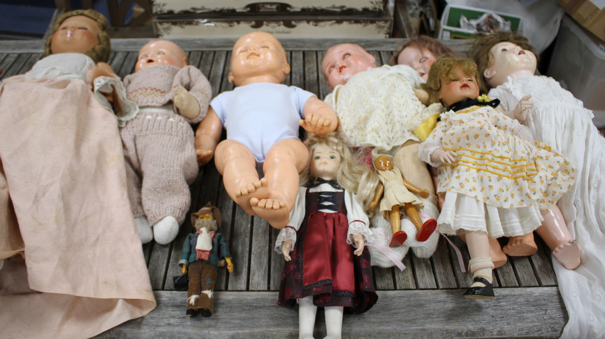 Seven English and German composition head dolls and three souvenir dolls Condition:- Deans doll - Image 12 of 22