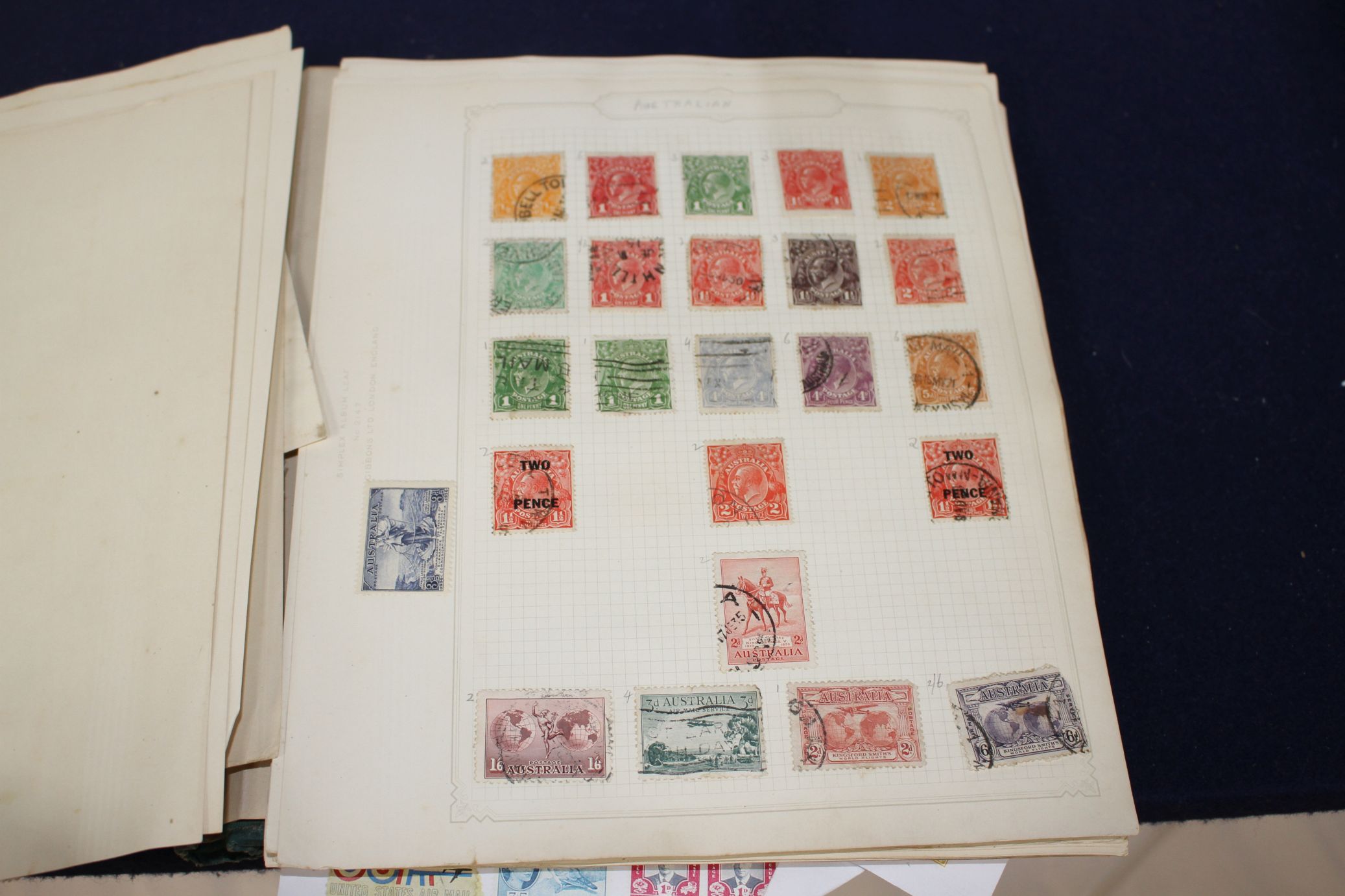 A World Stamp album, Victoria 1840 onwards including Penny reds - Image 6 of 22
