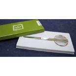 A cased pair of Christofle scissors, 20.5cm Condition: boxed in mint condition
