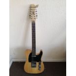 A Gear 4 Music electric 12 string guitar Condition: Electrics all working, rust around the bridge,