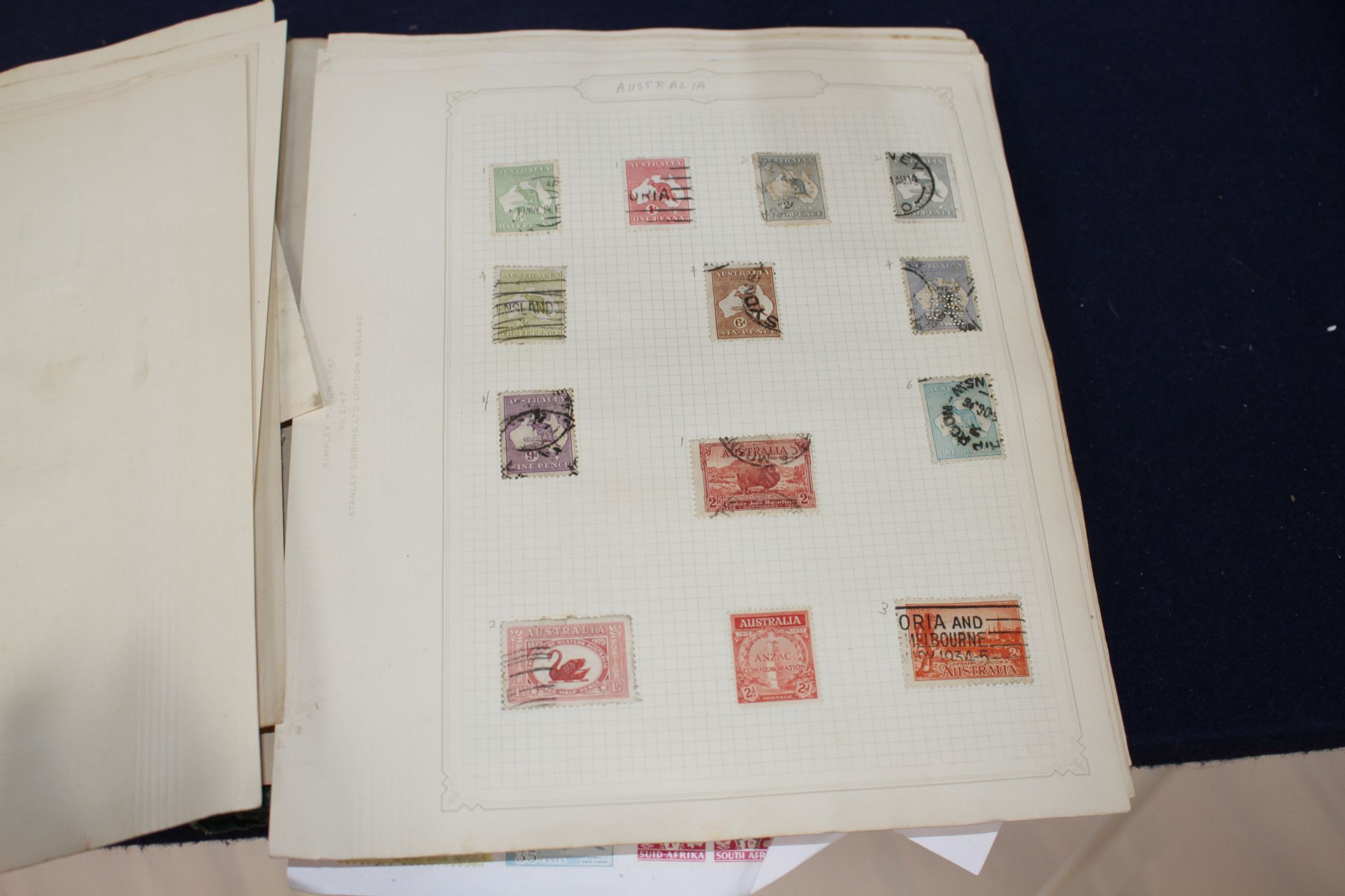A World Stamp album, Victoria 1840 onwards including Penny reds - Image 7 of 22