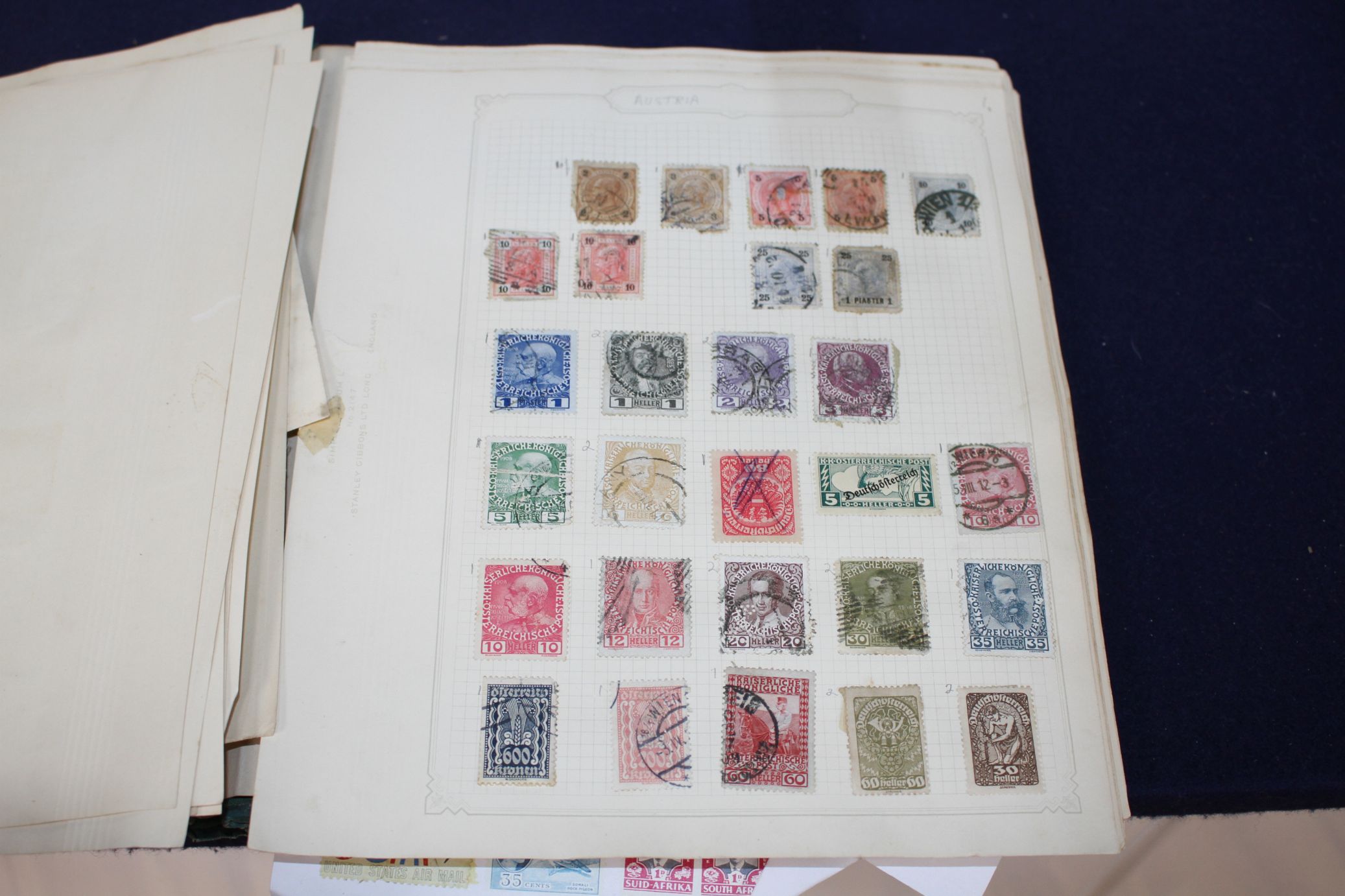 A World Stamp album, Victoria 1840 onwards including Penny reds - Image 9 of 22