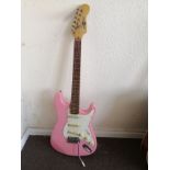A Gear 4 Music Strat-style electric guitar Condition: Electrics not working, possible loose