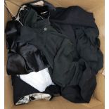 A quantity of assorted clergy clothing