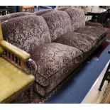 A William Chappell settee, W.260cm, D.110cm, H.82cm Condition report: Good condition