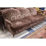 A William Chappell settee, W.260cm, D.110cm, H.82cm Condition report: Good condition