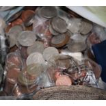 A group of minor collectors and base metal coins, banknotes and medallions