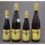 Two 750ml bottles of Kirrweiler Mandelberg Ortega Beerenauslese 2001 and two 375ml bottles