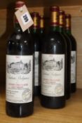 Seven bottles of Chateau Belgrave Haute Medoc 1980