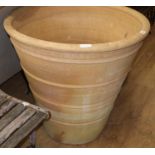 Pots and Pithoi Ltd. A large circular 'Citrus' pot, Diameter 82cm, H.78cm