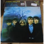 Nine mainly early Brazilian press Rolling Stones LPs