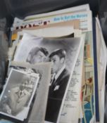 Dean Martin and Jerry Lewis autographs and photo archive, many unpublished, with negatives. 1949-