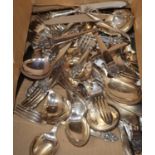 A part canteen of Th. Marthinson Norwegian plated cutlery