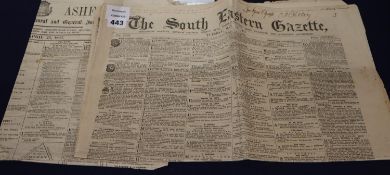 A collection of 19th century and later newspapers and magazines