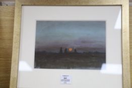 John Doyle PPWRS (1928-), pastel, Dungeness, indistincly signed, 19 x 27cmCONDITION: Good clean