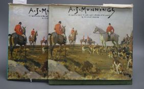 Booth (S), A. J. Munnings: An appreciation of the artist and a selection of his paintings, two