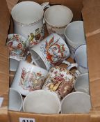 Twelve 19th century to early 20th century commemorative ceramics