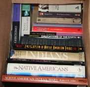 A collection of books on North American Indians