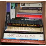 A collection of books on North American Indians