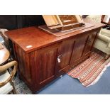 An Australian redwood sideboard from the workshops of Nicholas Dattner & Co., W.184cm, D.51cm, H.