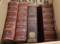 Craigie, 'New English Dictionary' Vol X Part 1 and 2, and 13 volumes by Murray