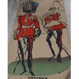 Felix Topolski 'England' lithograph, printed in colours published by Topolskis' Chronicle Limited