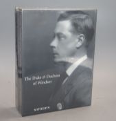 An unopened Sotheby's 'The Duke and Duchess of Windsor' sale catalogue