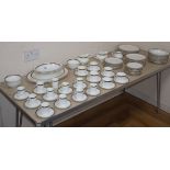 An extensive Royal Doulton 'Pavanne' part dinner service (approx 110 pieces)