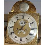 Wrangles of Scarborough. A longcase clock movement