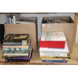 A collection of assorted art reference books