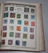 The Empire Postage Stamp Album and a quantity of First Day Covers