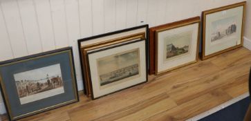A collection of ten assorted Brighton prints: Royal Chain Pier, Brighton; Brighton New Church;