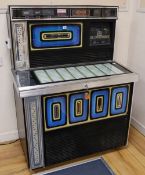 A Rock-ola Mystic 478 juke box (in working order) W.104cm, D.63cm, H.136cmCONDITION: It is in