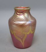 A Casseia glass vase, artist proof VMBR1-81.7, height 20cmCONDITION: There are a few typical minor