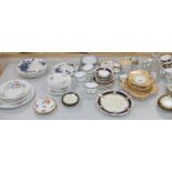 A collection of part tea services, including Royal Doulton 'Arcadia', Royal Albert 'Orient', six