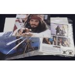 A Johnny Depp - Pirates of the Caribbean: The Curse of the Black Pearl Press Pack, containing two