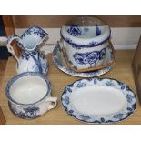 A group of Victorian toiletry ceramics