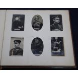 An 'Ogden's Photo Album', containing mixed sets/part sets of Guinea Gold cigarette cards,