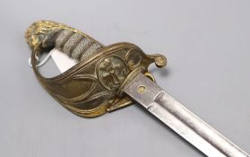 A G. Reeves of London, naval officer's sword.