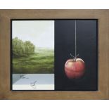 Alan Macdonald (1962-), oil on panel, 'Hung, Drawn and Quartered III', 33 x 40cm