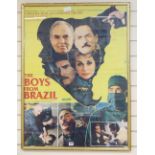 A framed poster "Boys from Brazil", framed, 94 x 70cm