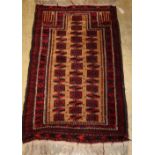 A Belouch prayer rug, 125 x 75cm